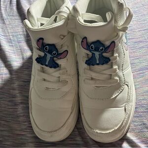 Disney's Stitch high-top sneakers